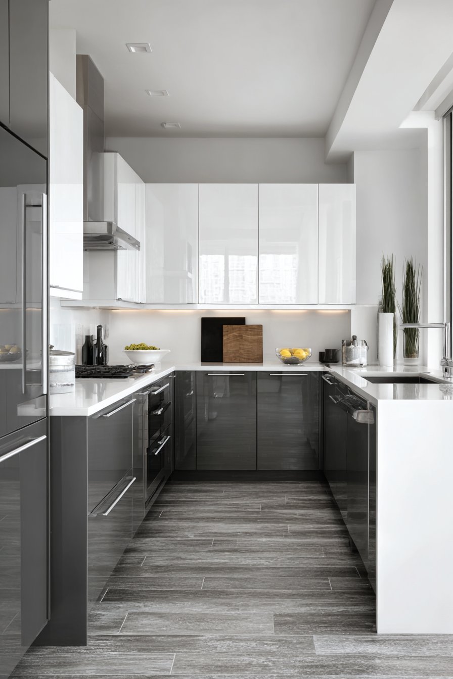 Contemporary Handleless Minimalism