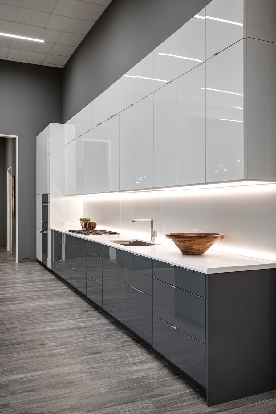 Contemporary Handleless Minimalism