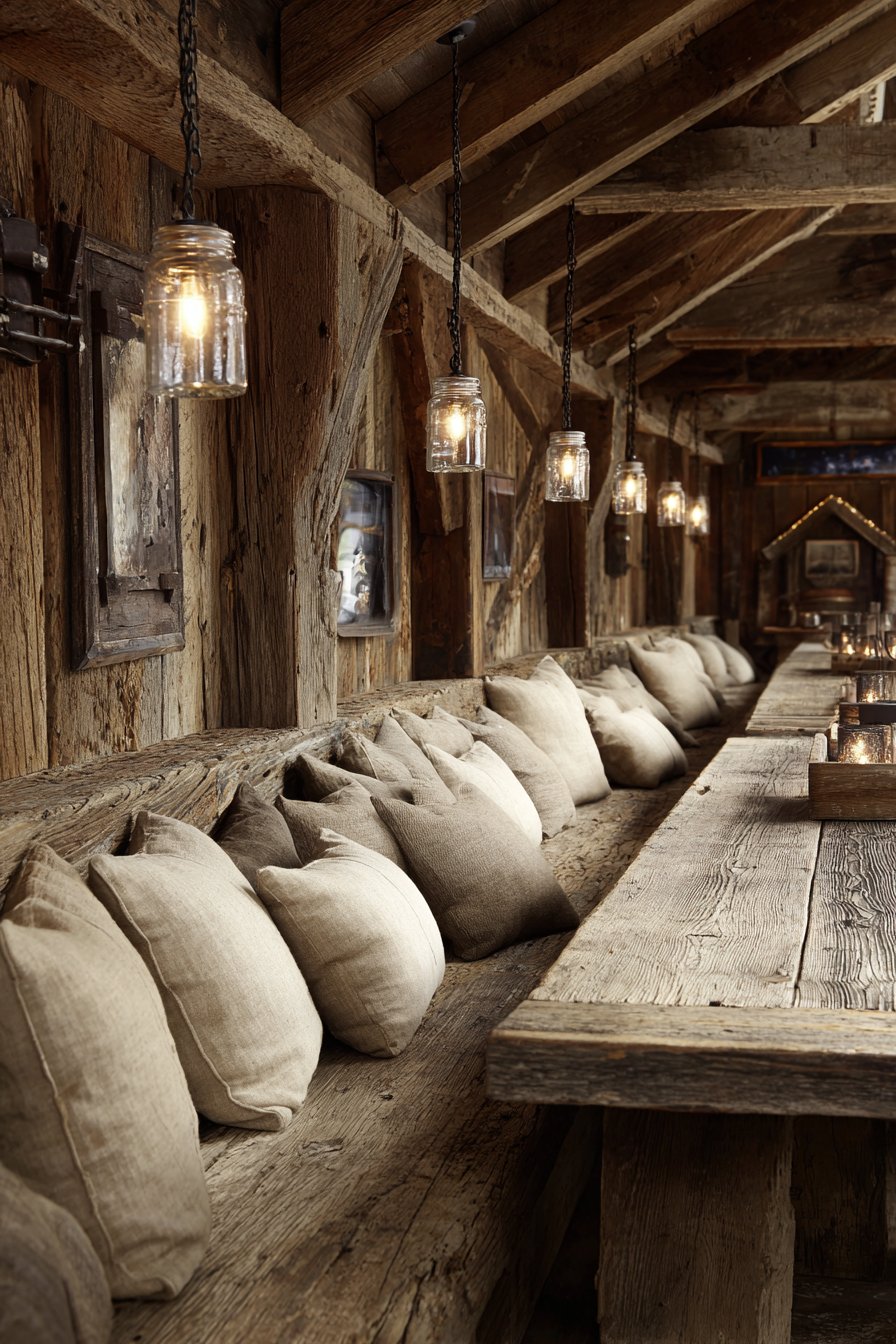 Rustic Reclaimed Barn Wood Character