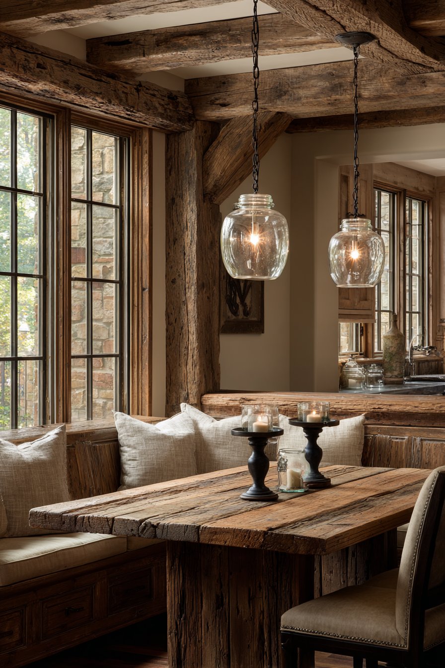 Rustic Reclaimed Barn Wood Character