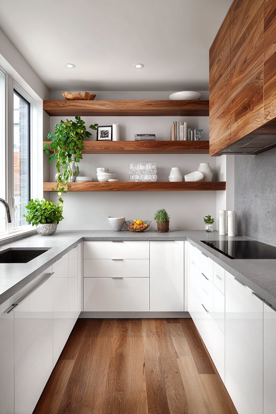 Tech-Forward Modern Kitchen with Smart Integration