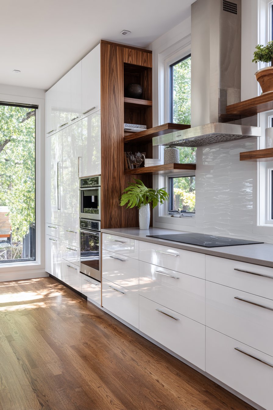 Tech-Forward Modern Kitchen with Smart Integration