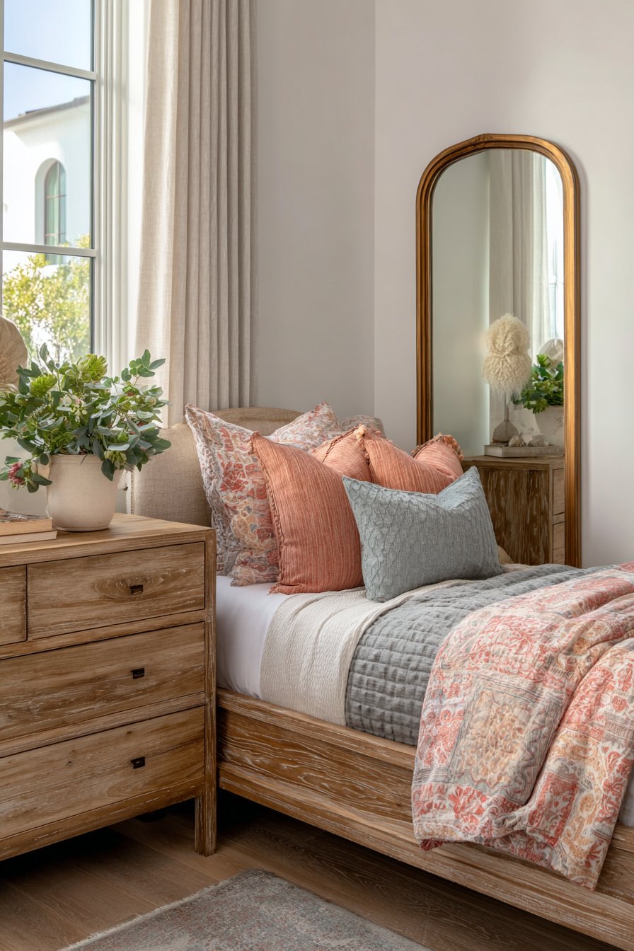  Fresh Neutral Base with Vibrant Accents