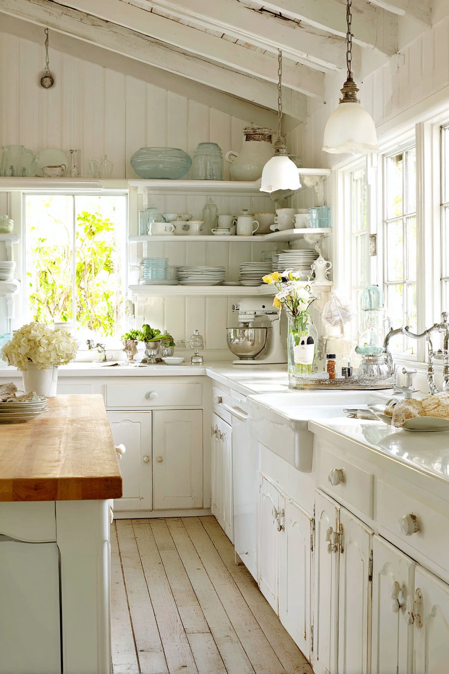 Cottage Charm with Vintage-Inspired Details