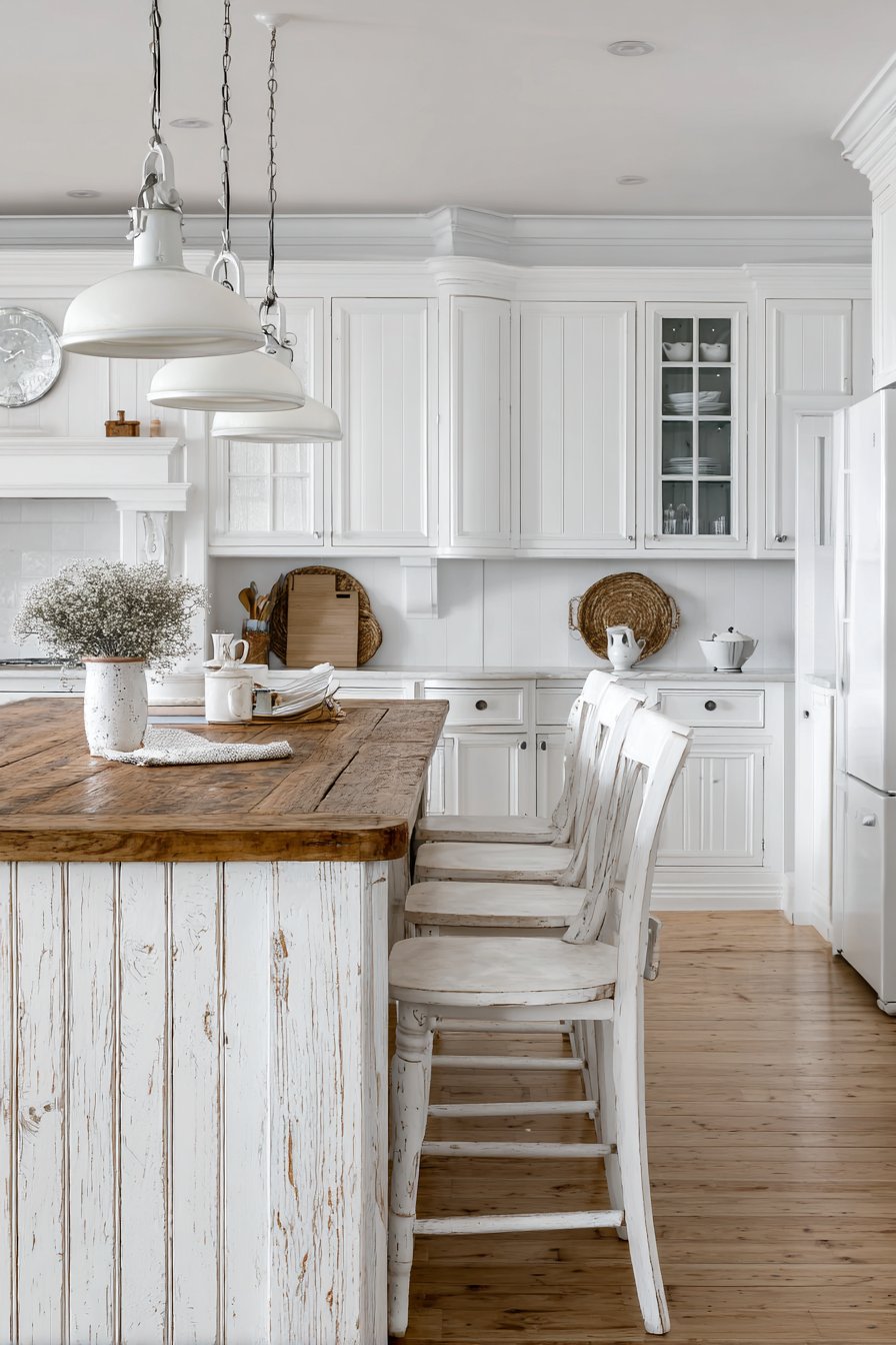 Cottage Charm with Vintage-Inspired Details