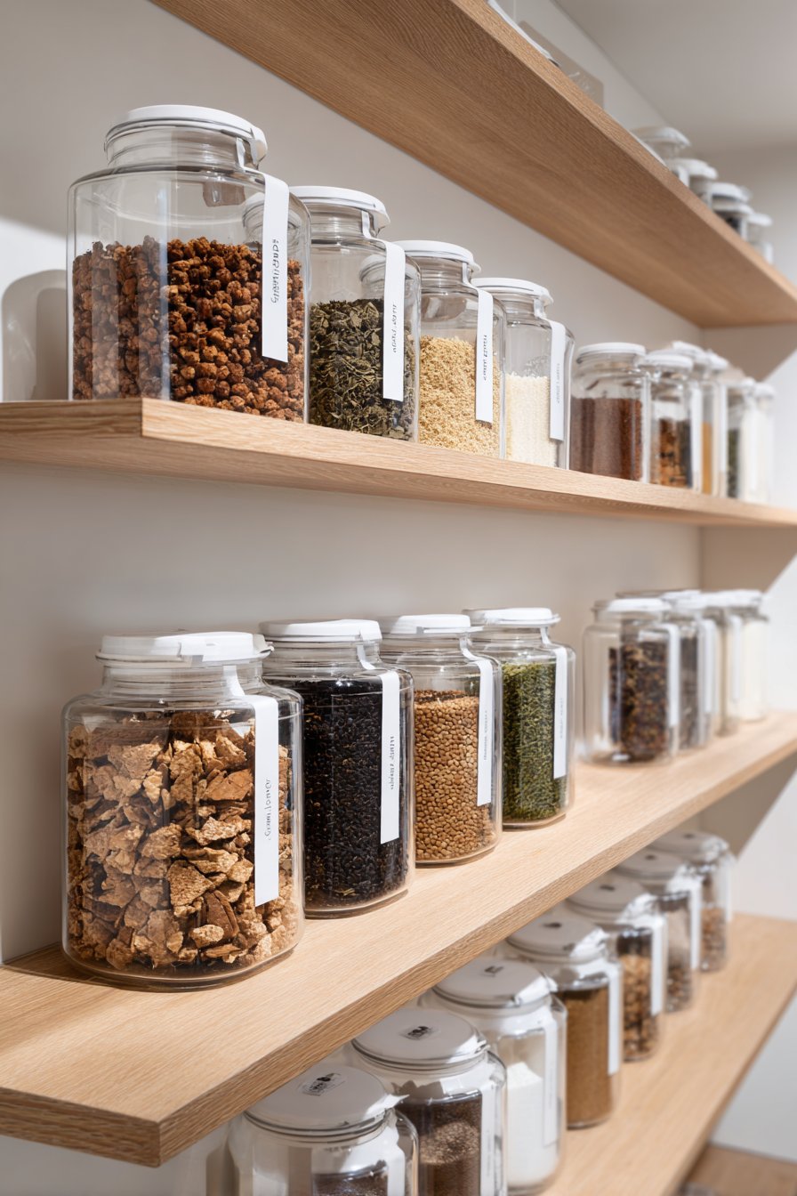 Perfectly Organized Pantry System