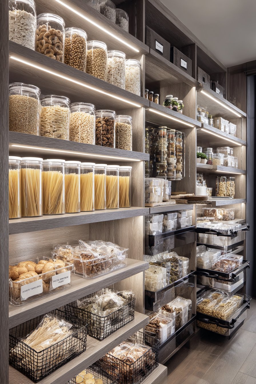 Walk-In Pantry Organization Paradise