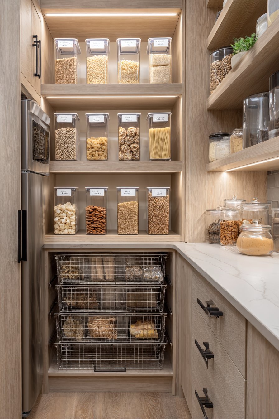 Walk-In Pantry Organization Paradise