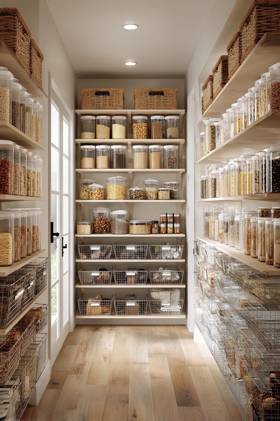 Walk-In Pantry Organization Paradise