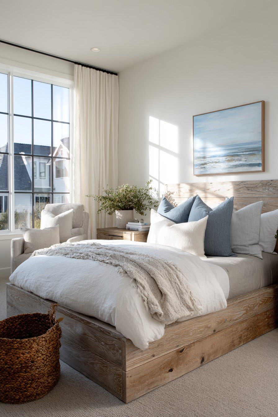 Coastal-Inspired Serene Master Retreat