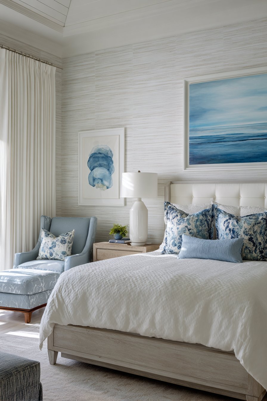 Coastal-Inspired Serene Master Retreat