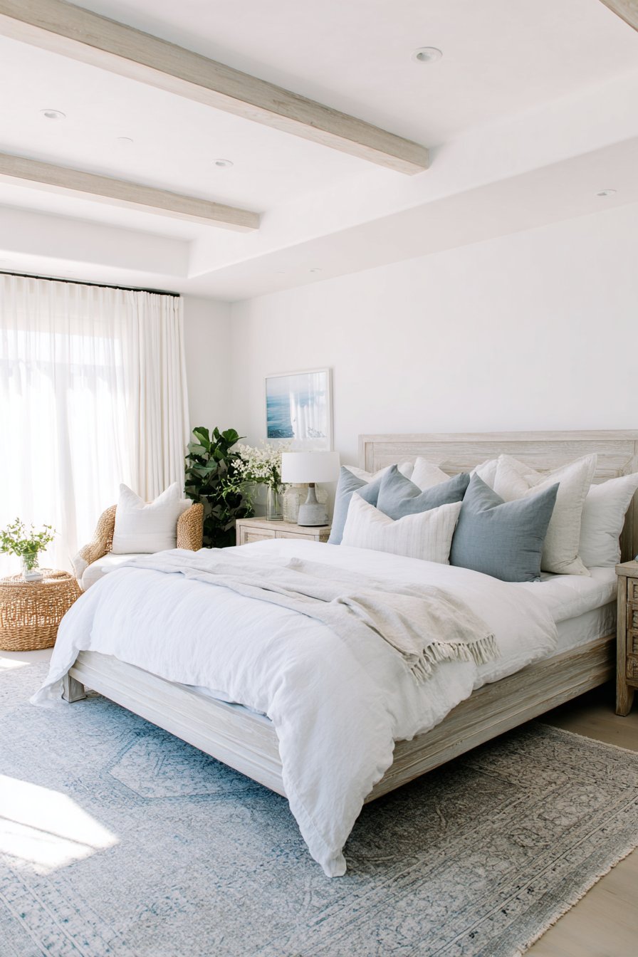 Coastal-Inspired Serene Master Retreat