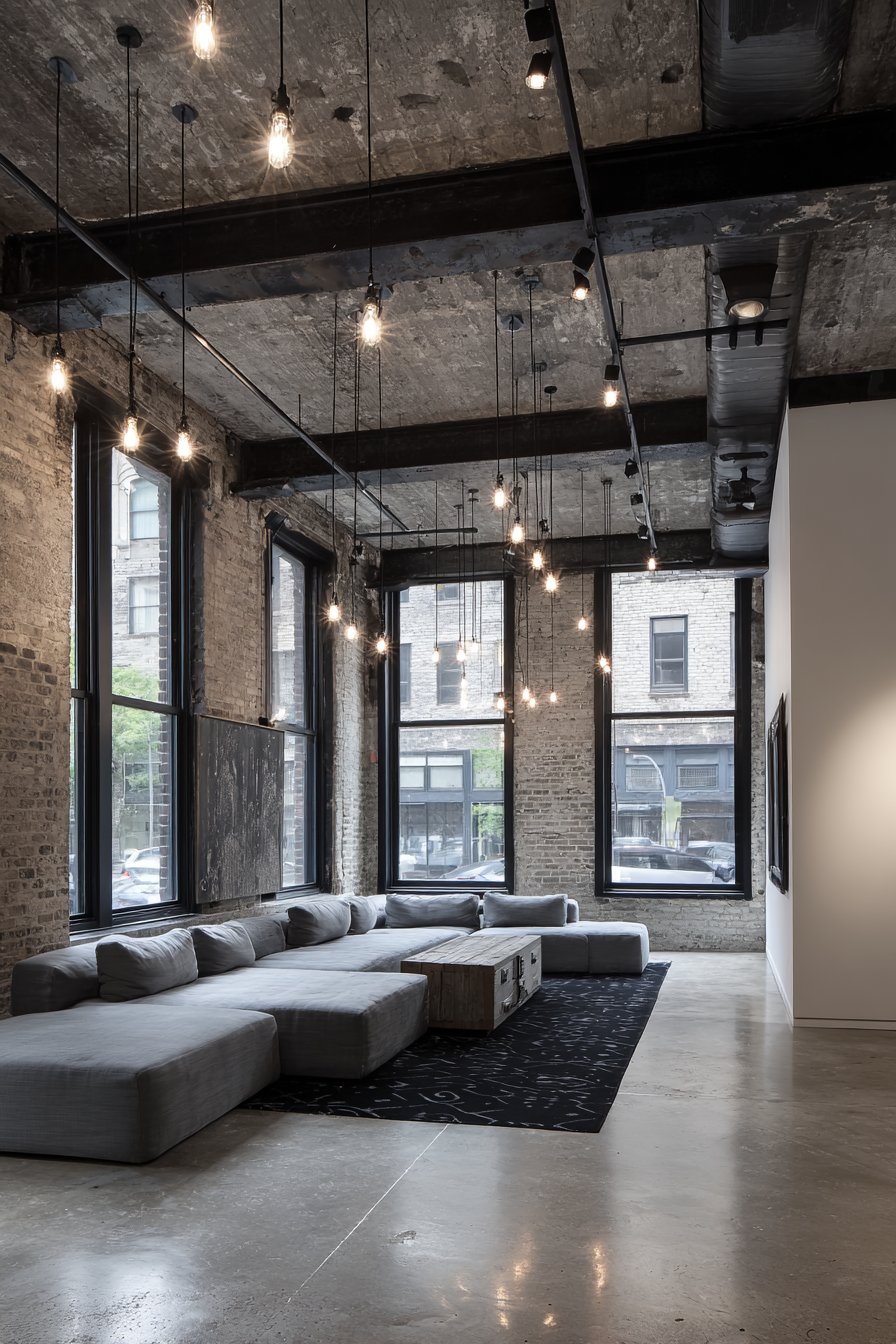 Industrial Urban Edge with Raw Materials