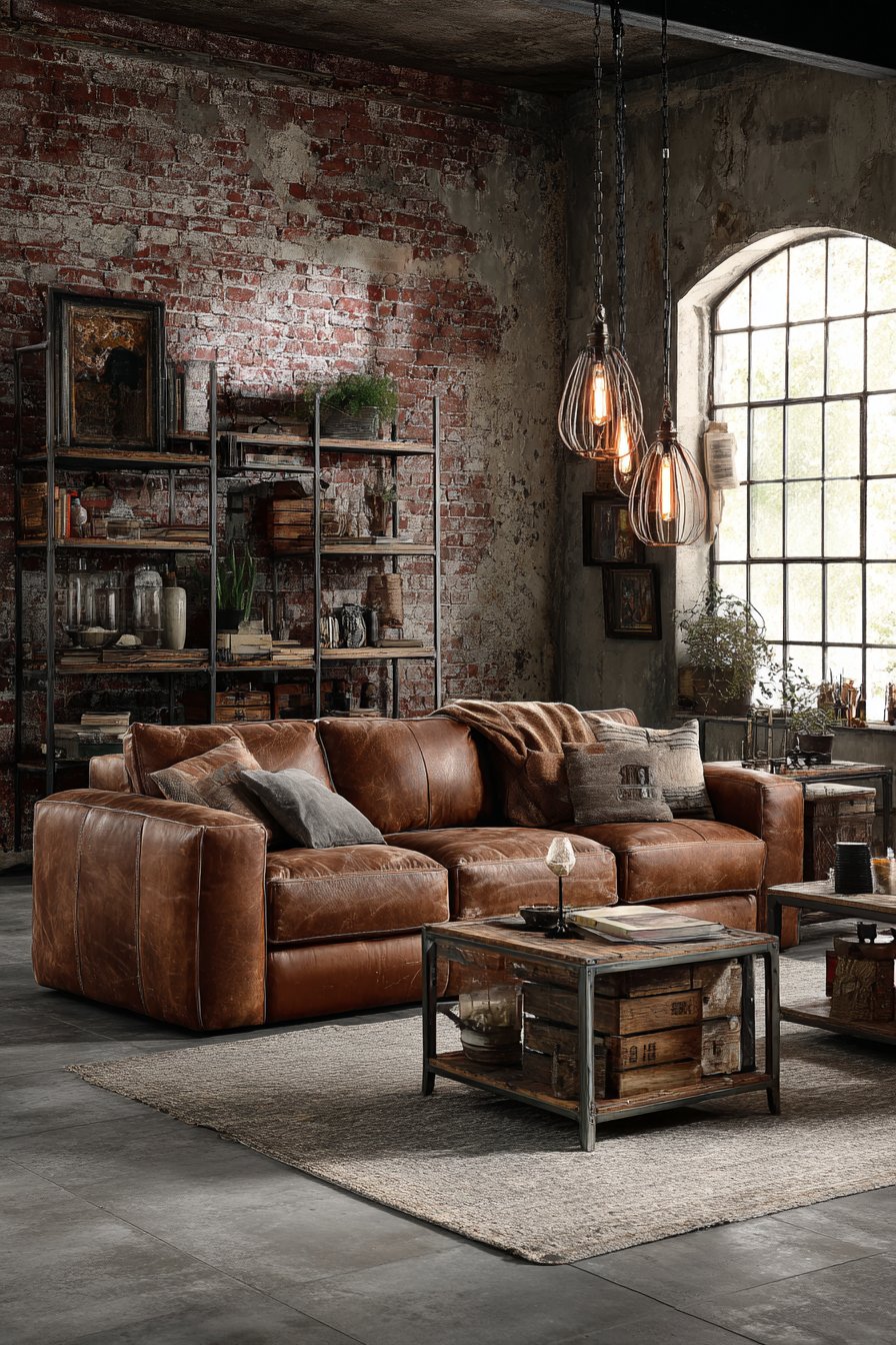 Industrial-Modern Edge with Authentic Material Character