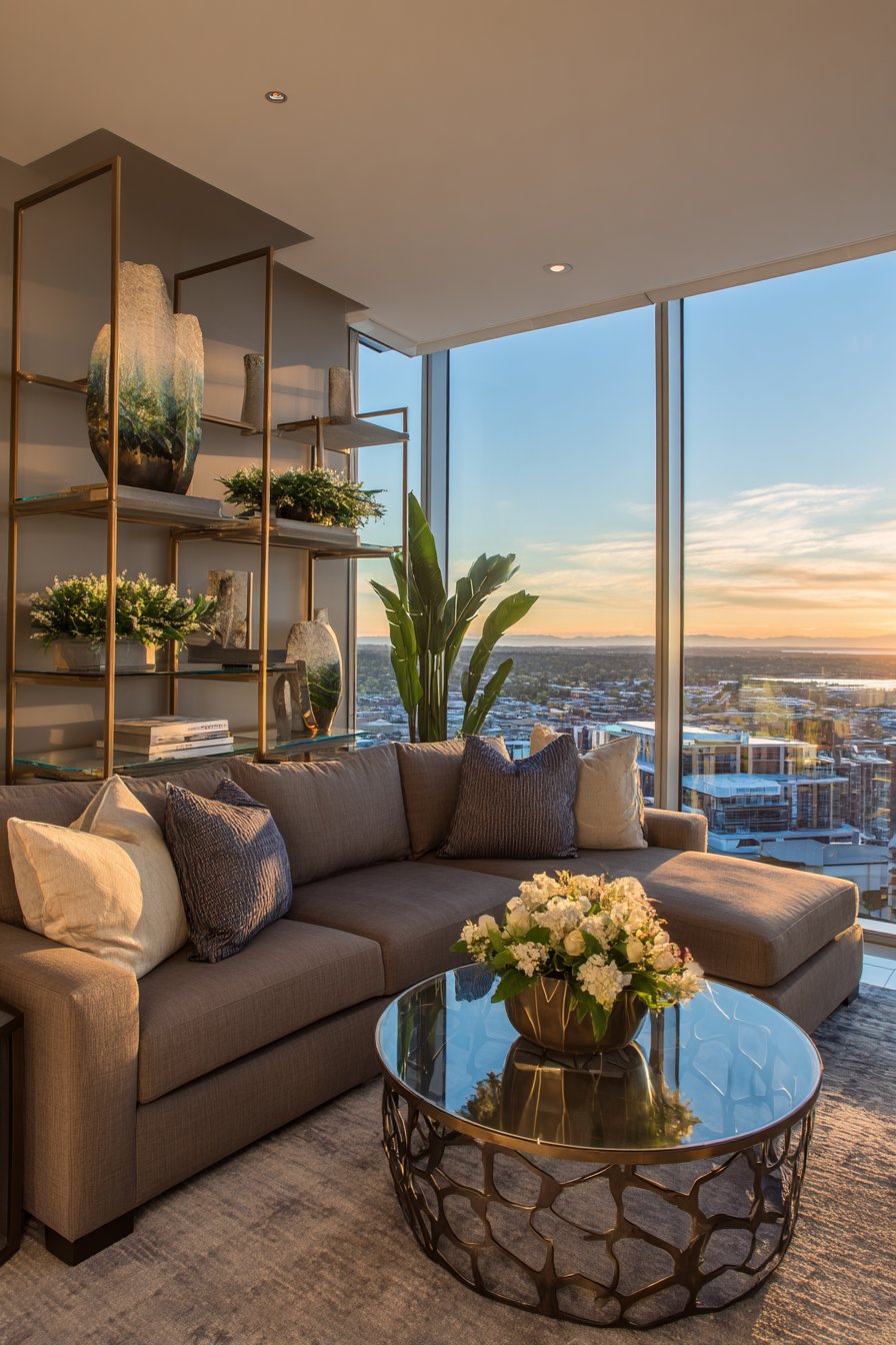 Dynamic Angled Arrangement for Visual Interest