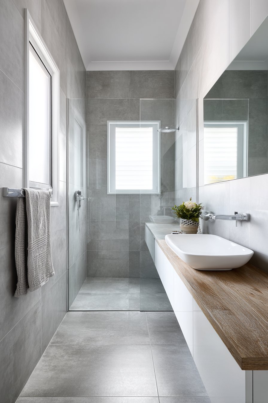 Galley-Style Layout with Continuous Tile