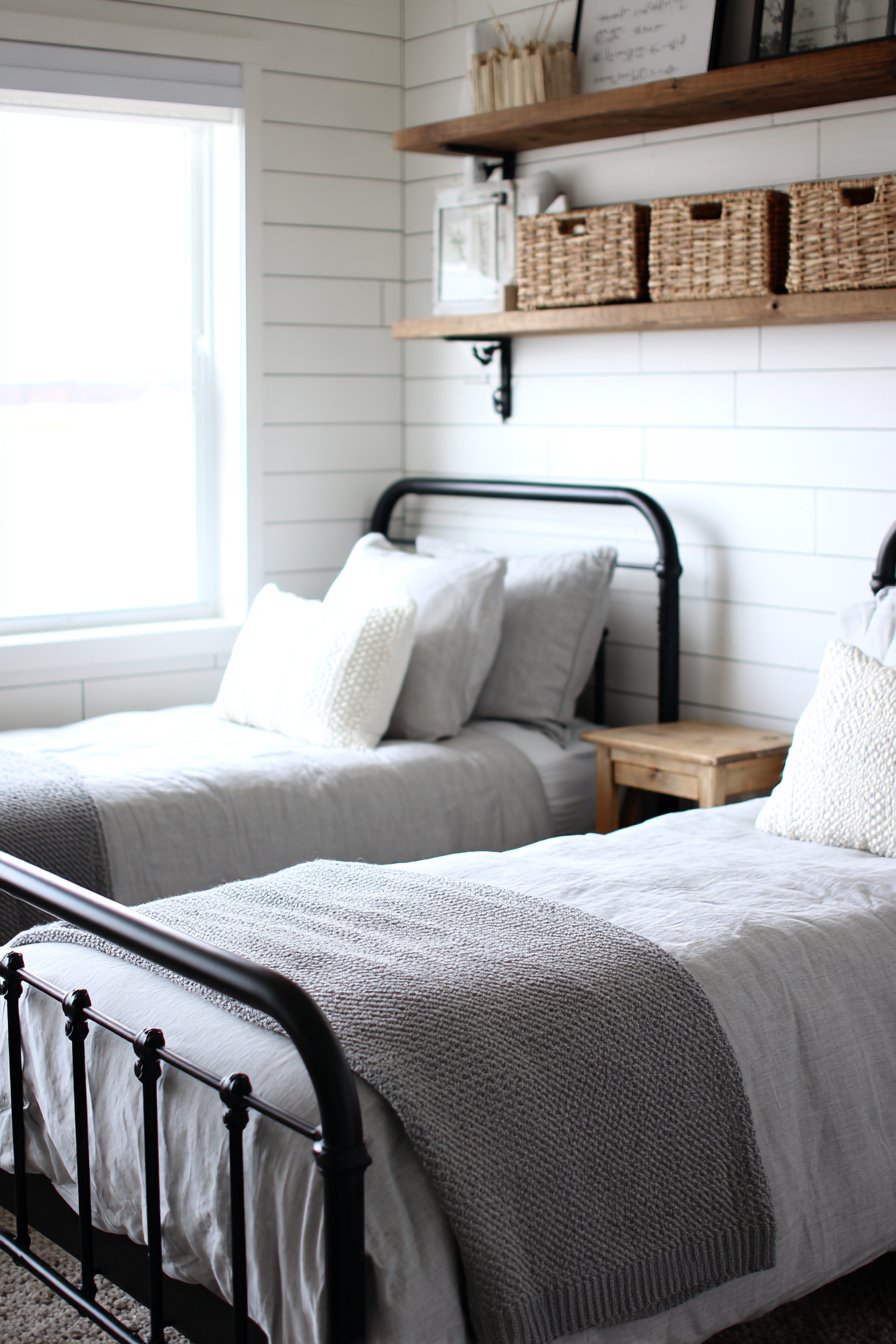 Modern Farmhouse Charm with Shiplap Accents