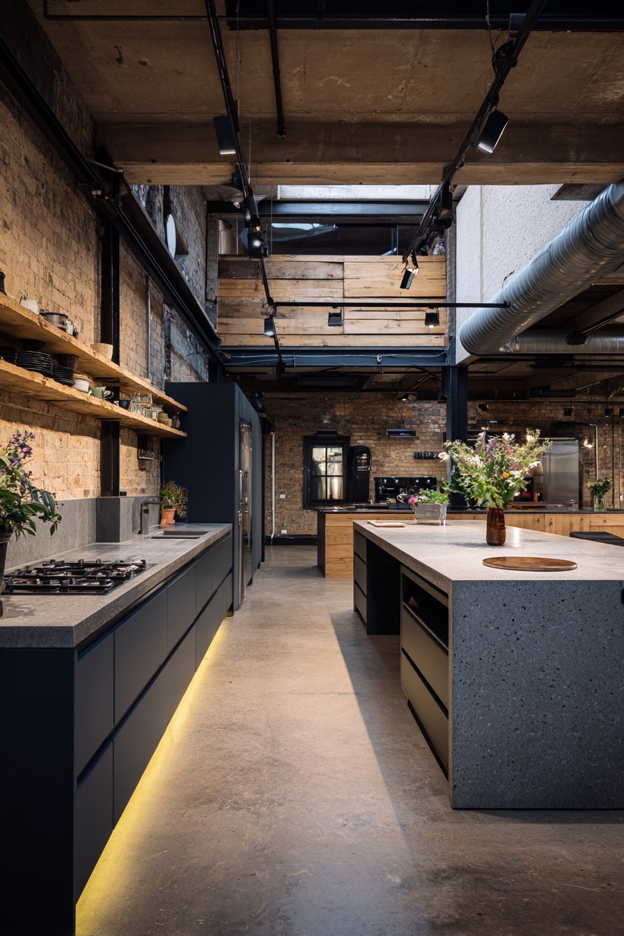 Industrial Rawness with Reclaimed Character