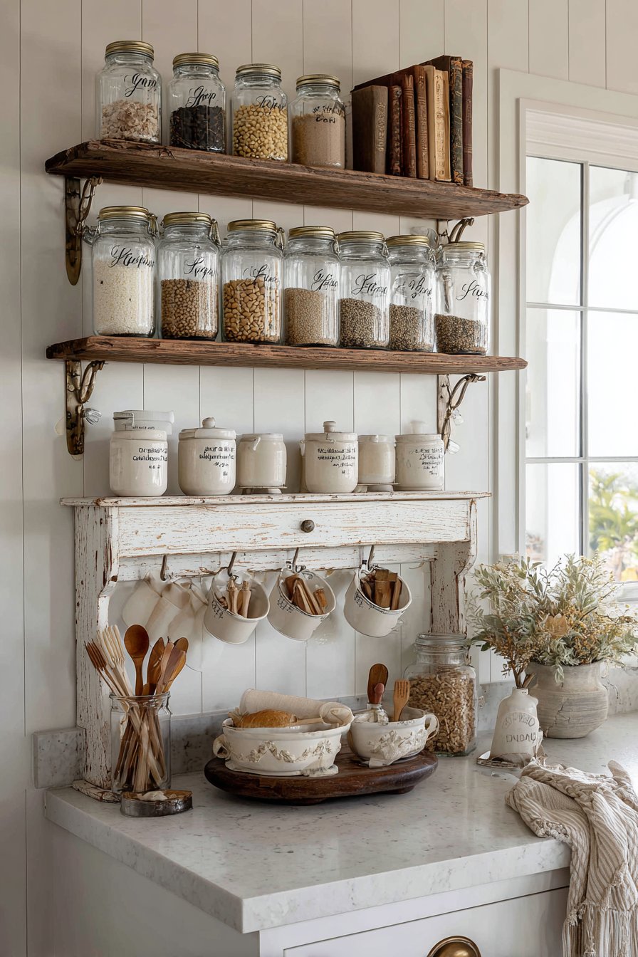 Organized Spice Display