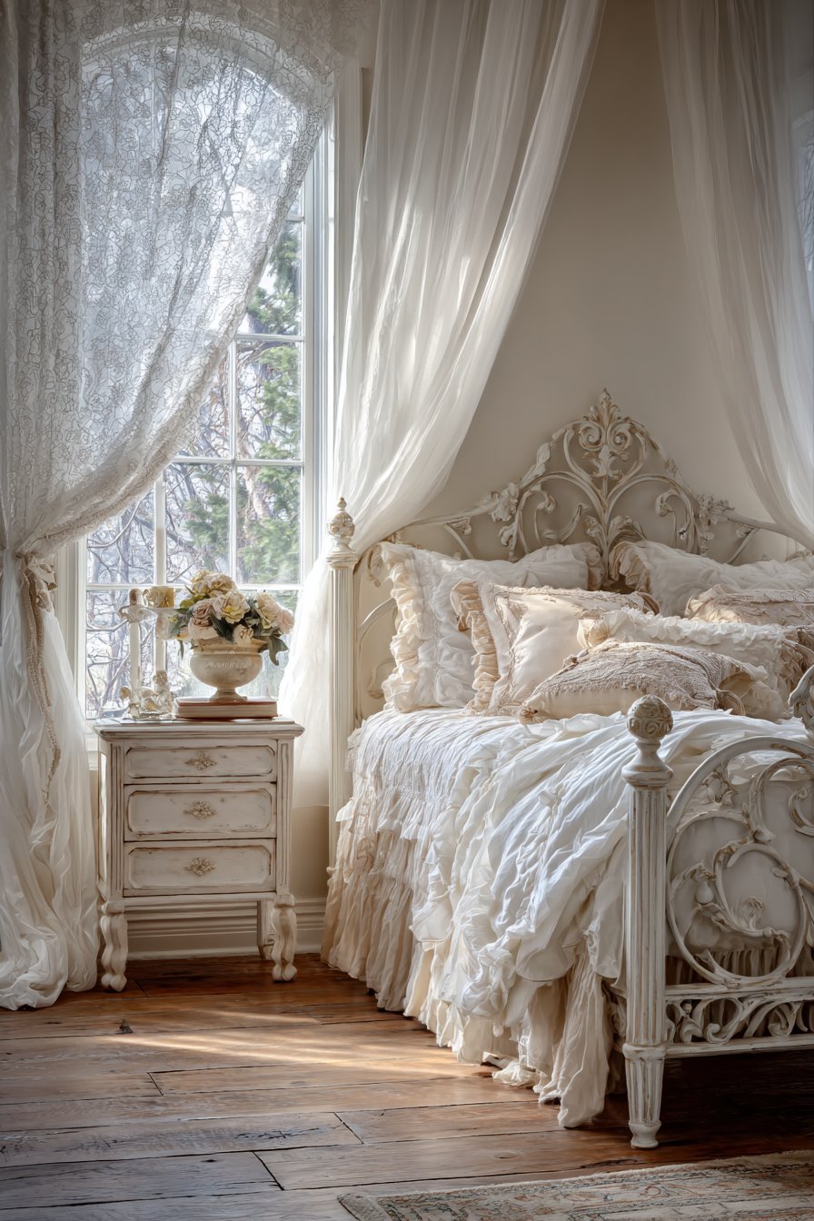 Romantic French Country with Ornate Iron Artistry