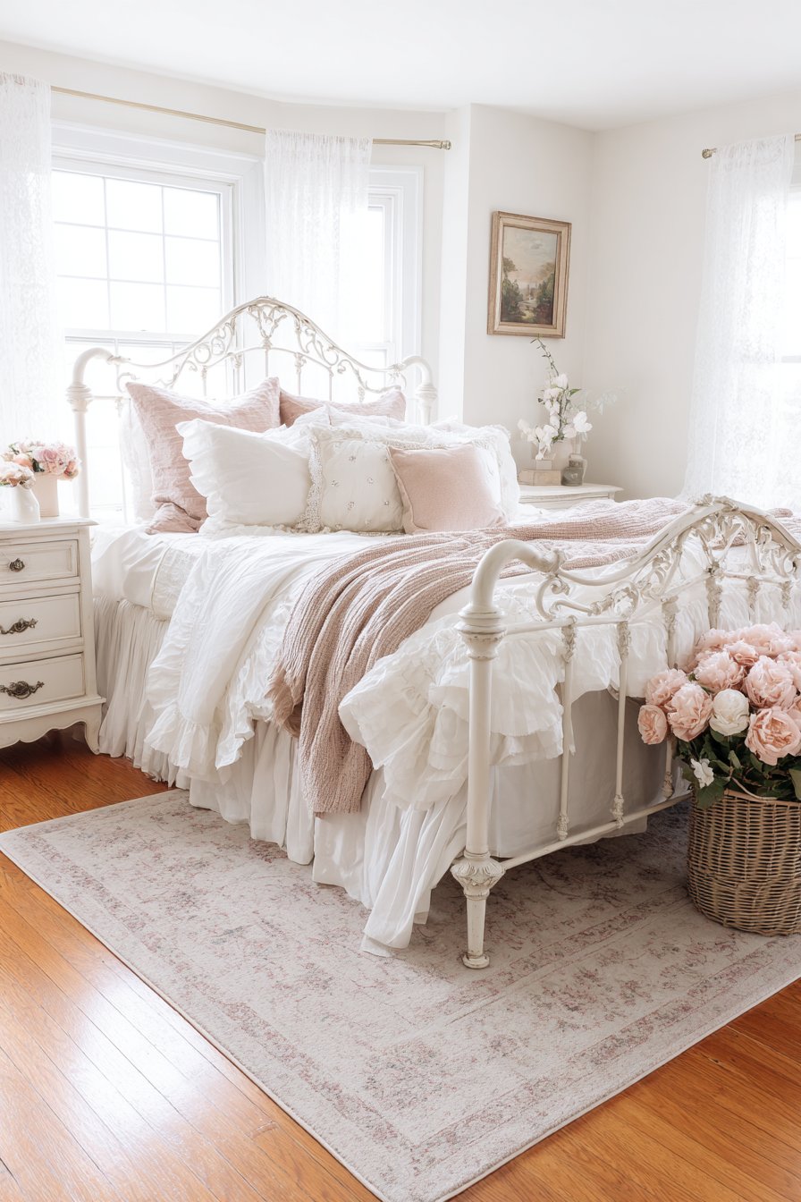 Romantic French Country with Ornate Iron Artistry