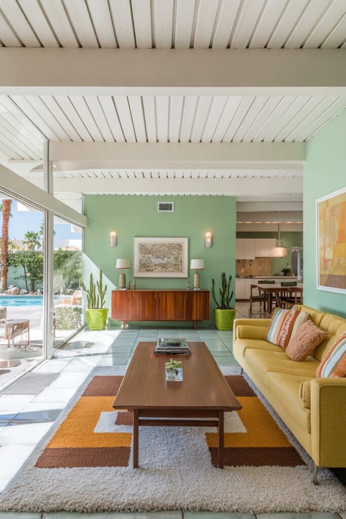 Sunny Mid-Century Modern Retro Optimism