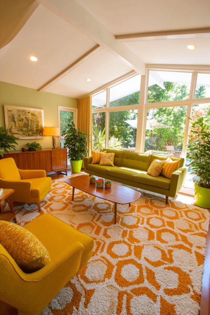 Sunny Mid-Century Modern Retro Optimism