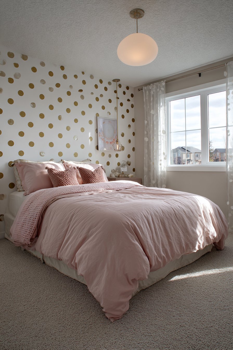 Playful Polka Dot Sophistication