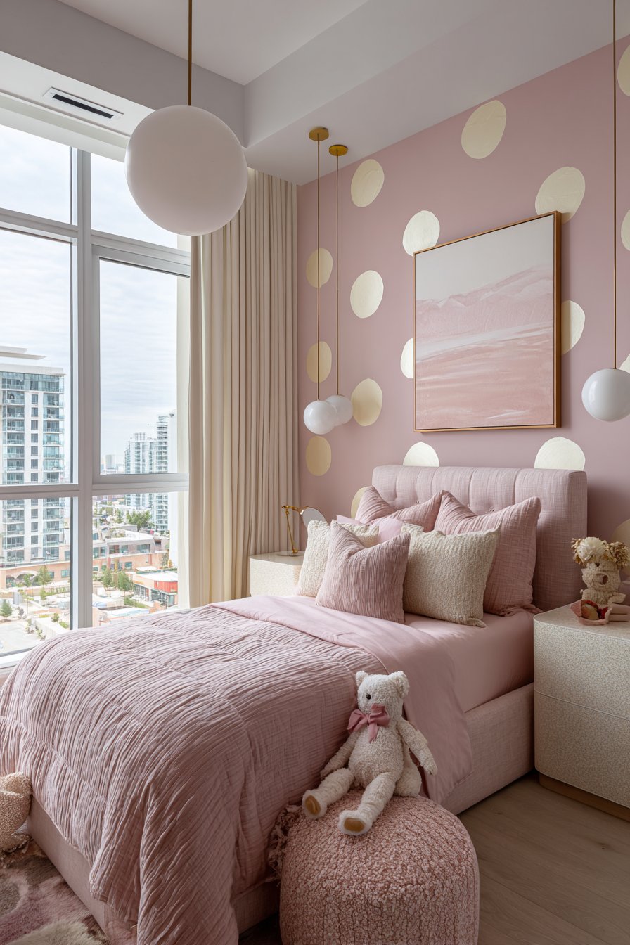 Playful Polka Dot Sophistication