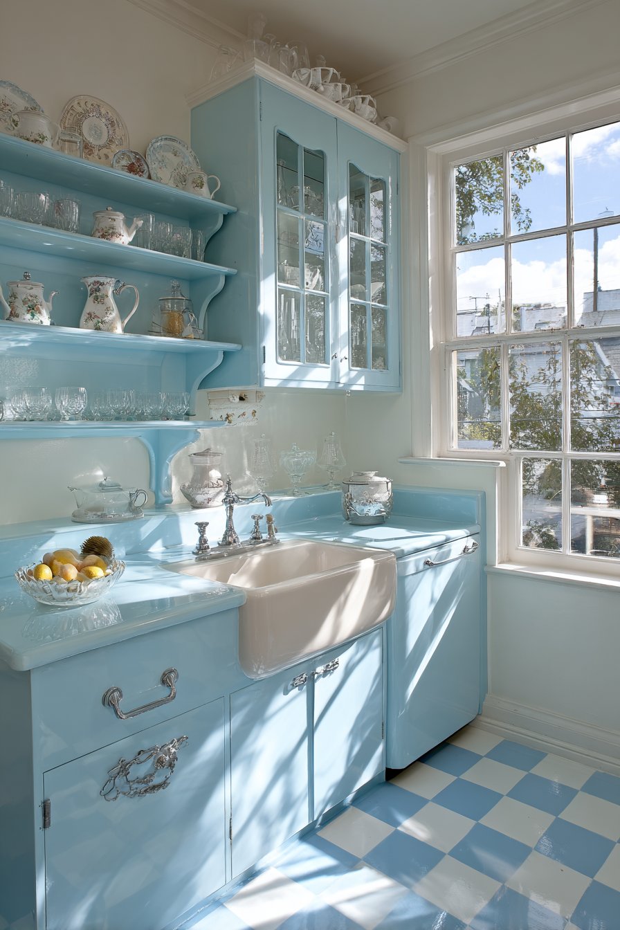 Vintage-Inspired Robin's Egg Blue Charm