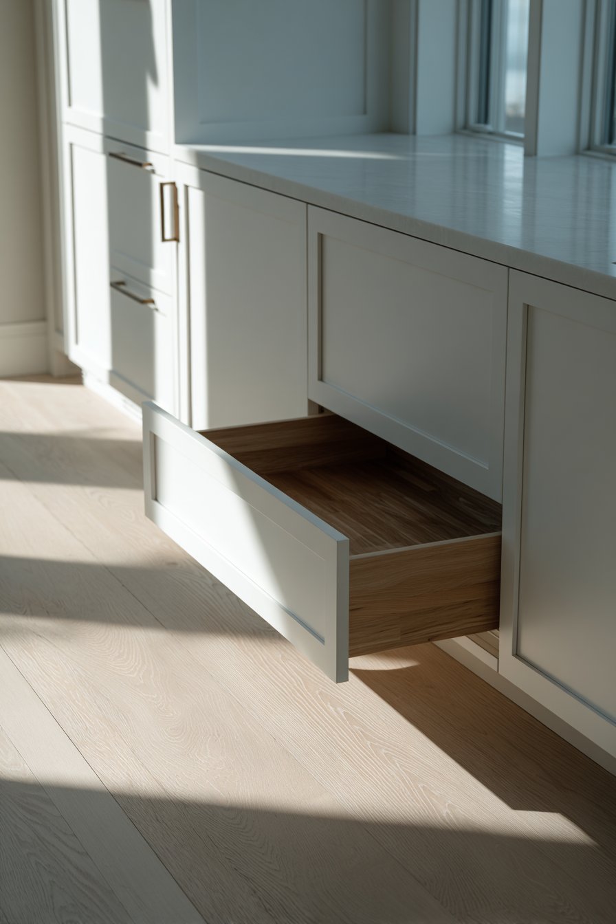 Hidden Toe-Kick Drawer Innovation