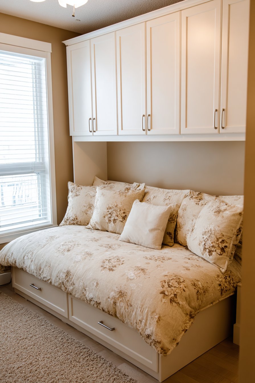 Multi-Functional Space-Saving Family Bedroom