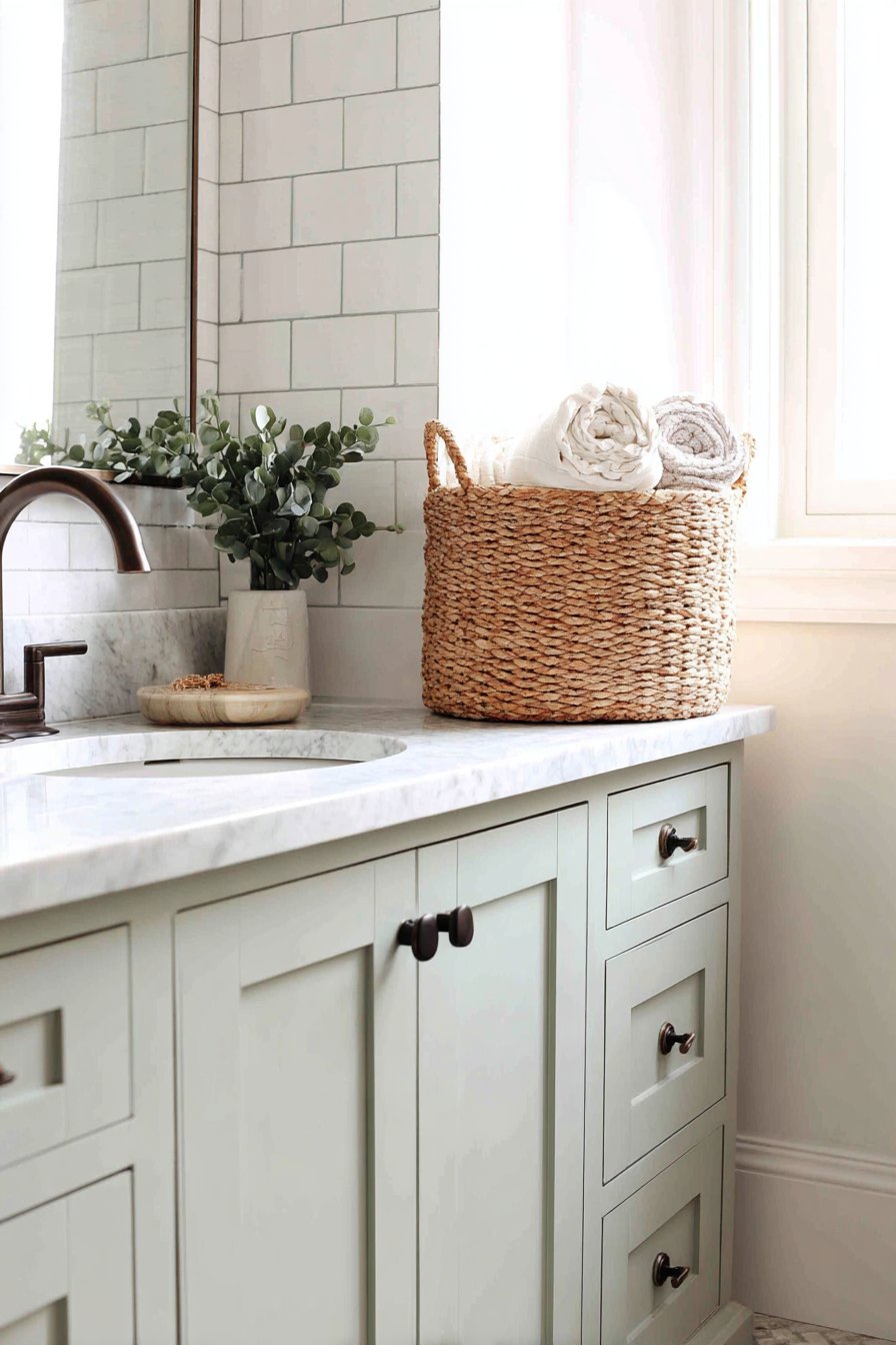 Cozy Moss Green Vintage Charm