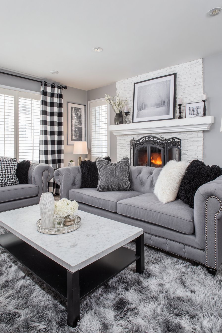 Transitional Blend of Traditional and Modern Elements