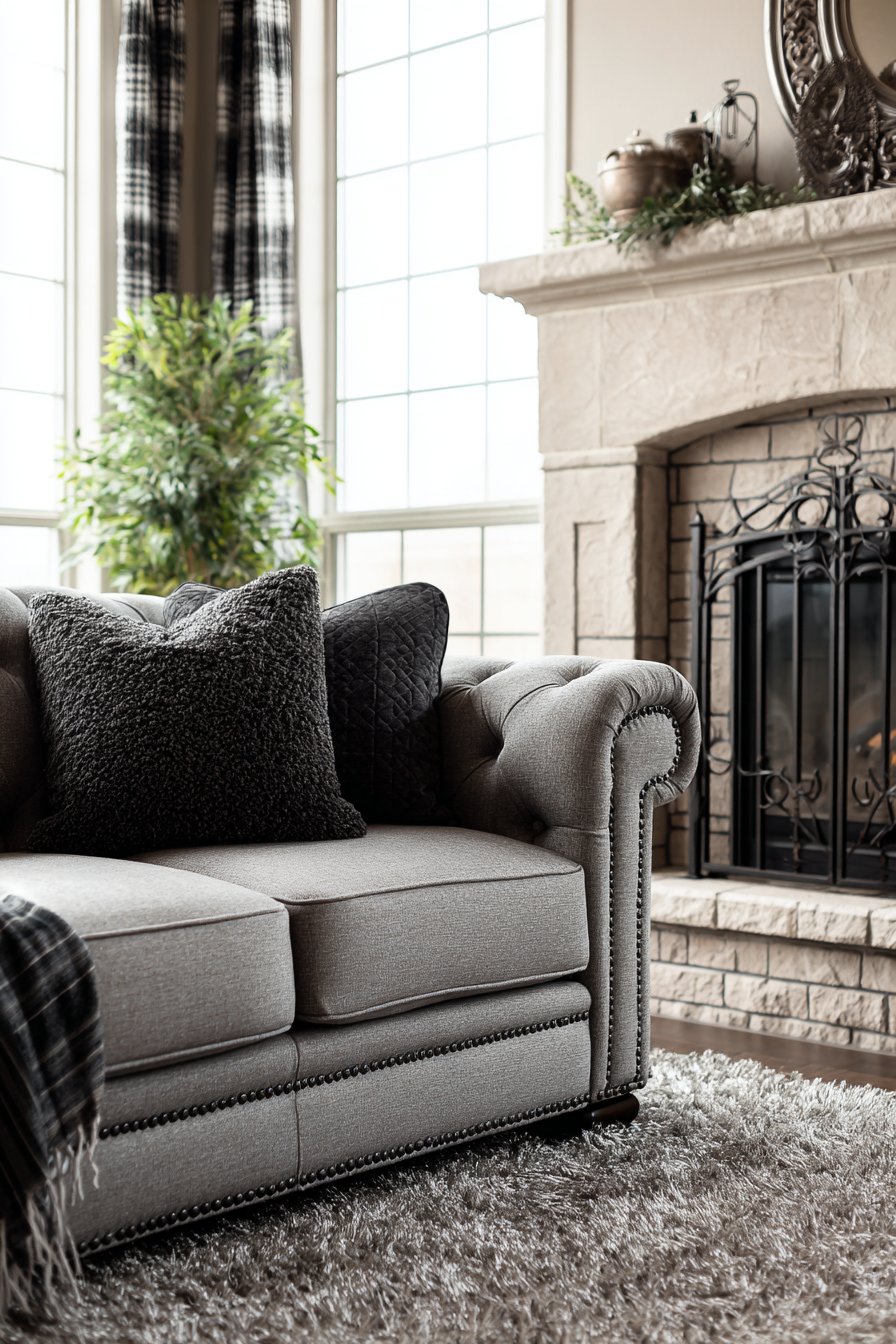 Transitional Blend of Traditional and Modern Elements