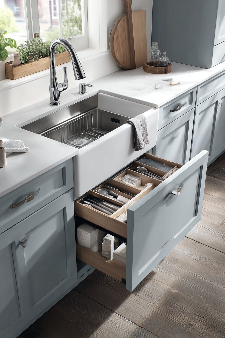 The Intelligent Sink Area with Hygiene and Sustainability Features