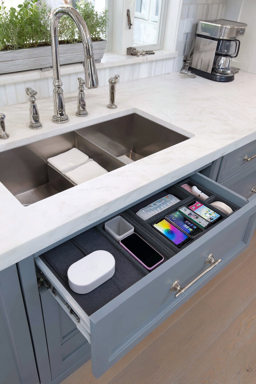 The Intelligent Sink Area with Hygiene and Sustainability Features