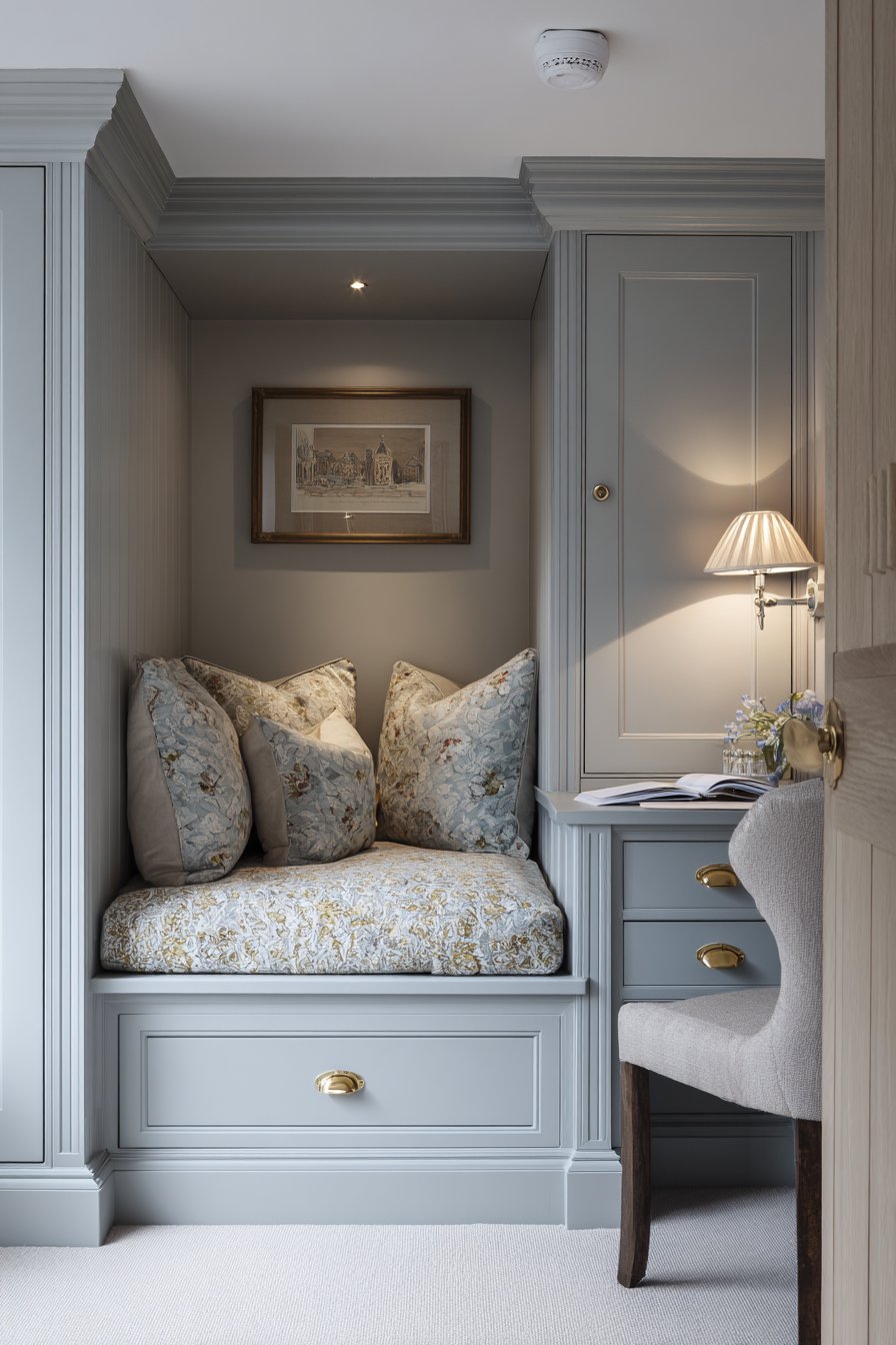 The Custom Carpentry Alcove Bedroom