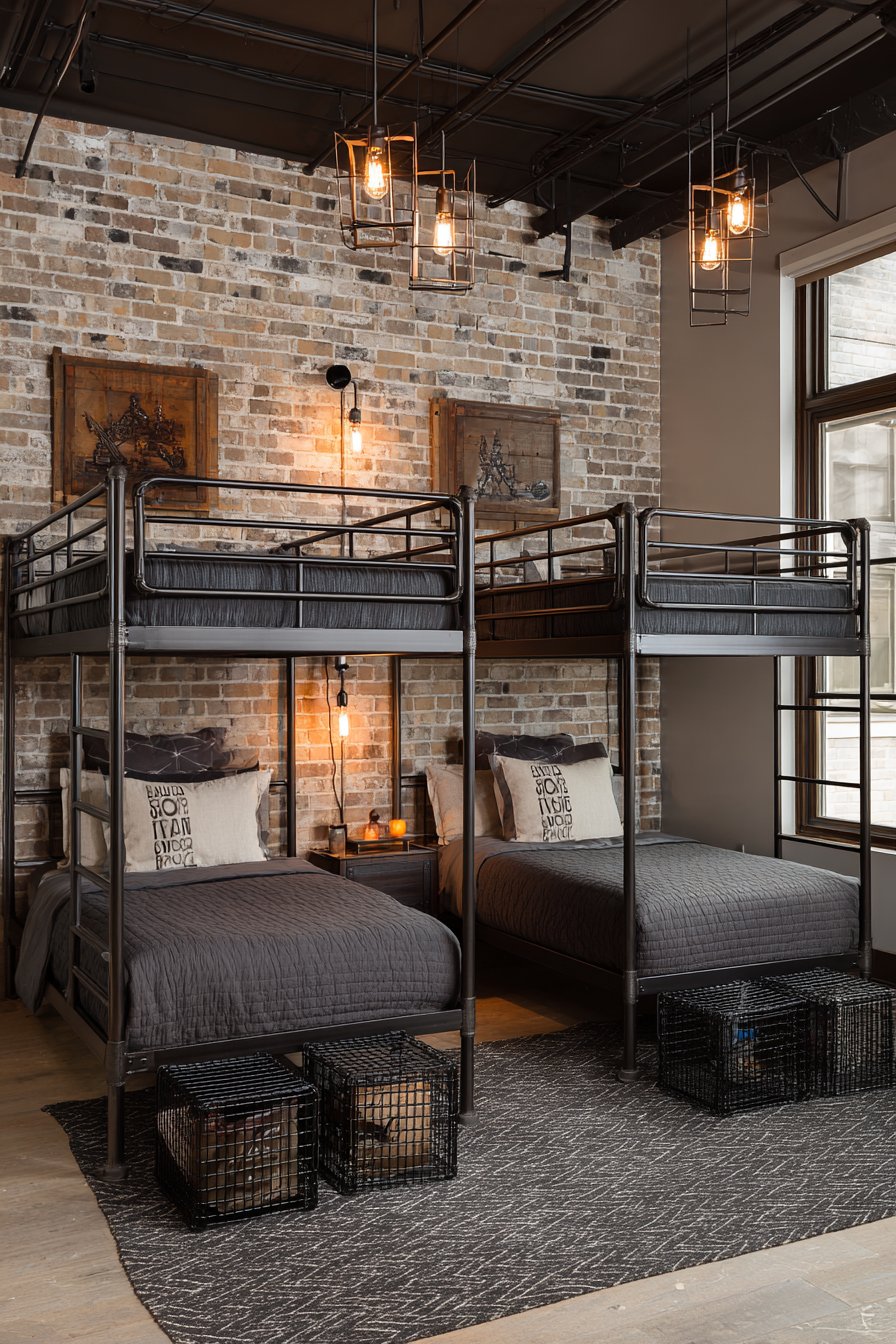 Industrial Loft Aesthetic with Urban Edge