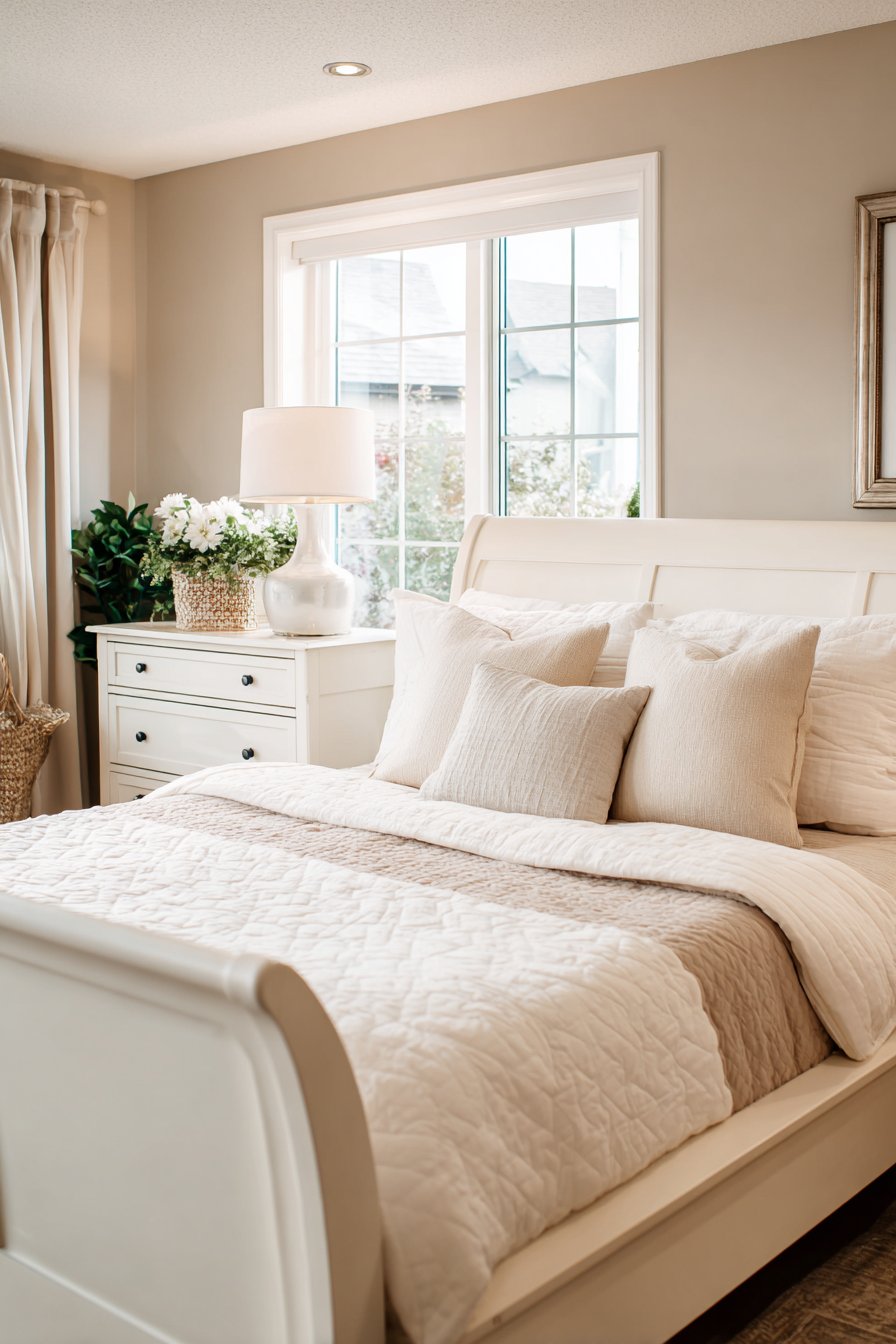 Guest Room Welcome with Classic Sleigh Sophistication