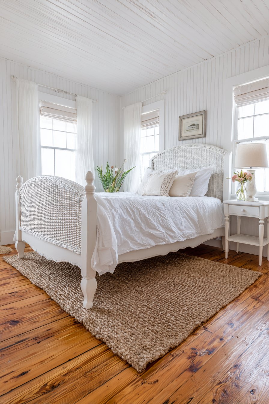 Coastal Breeze with Beadboard and Wicker Charm