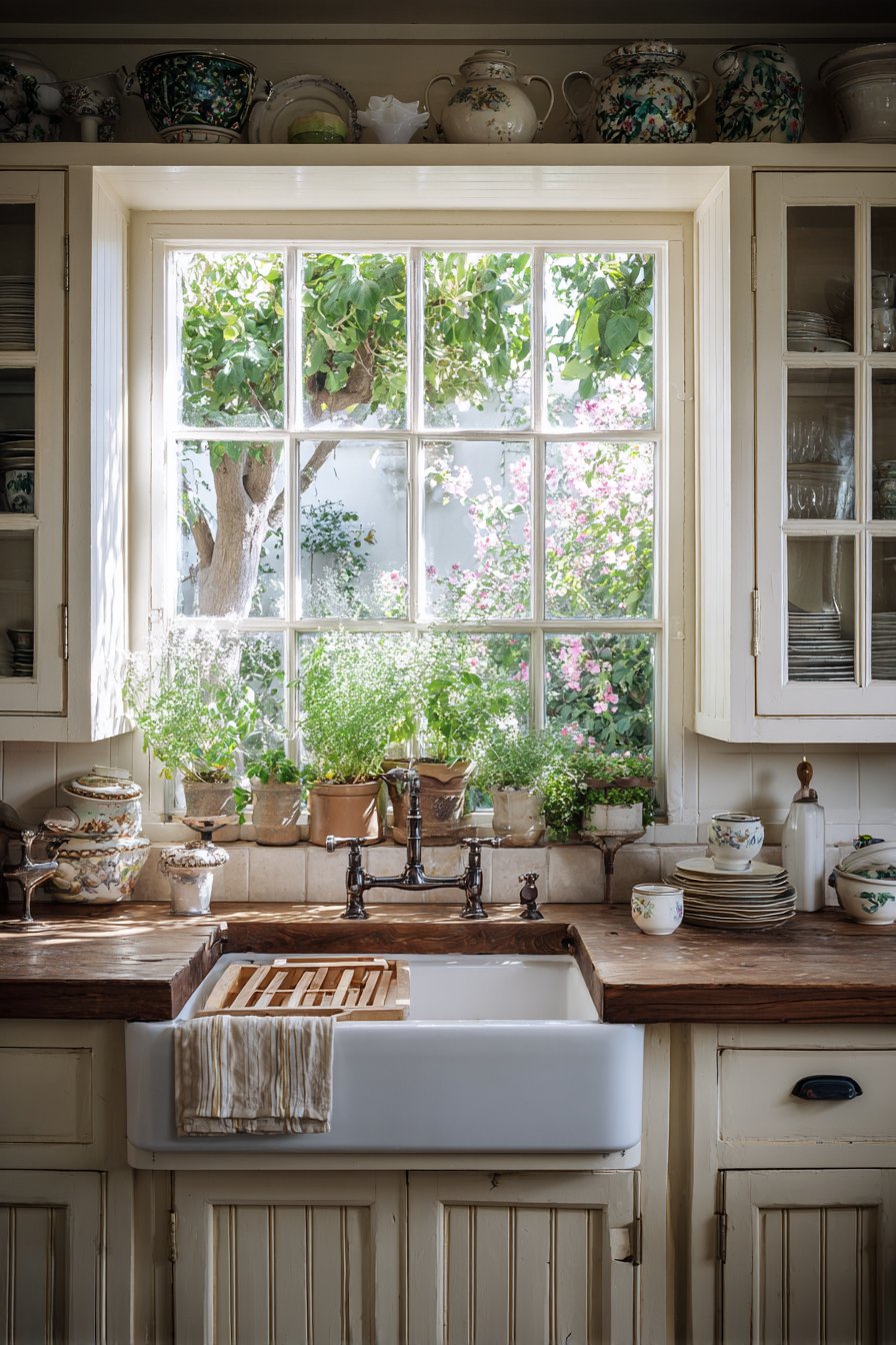 Classic Farmhouse Sink as Kitchen Heart