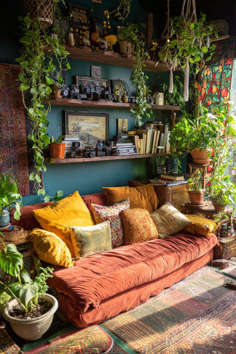 Bohemian Live-Edge Organic Expression