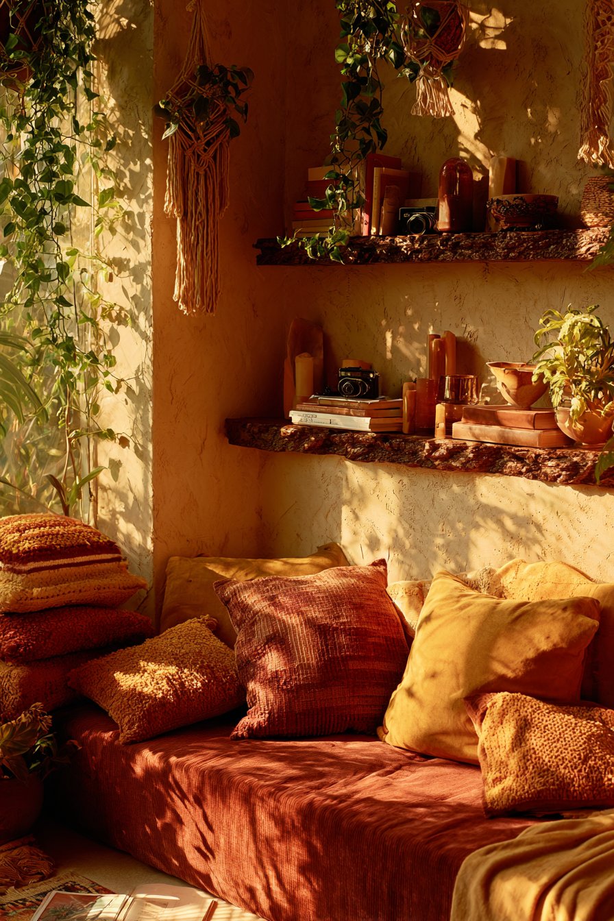 Bohemian Live-Edge Organic Expression