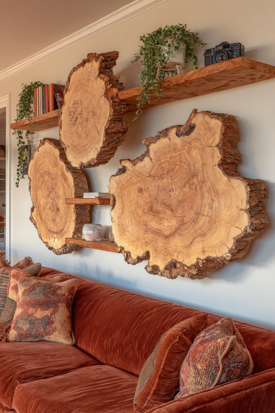 Bohemian Live-Edge Organic Expression