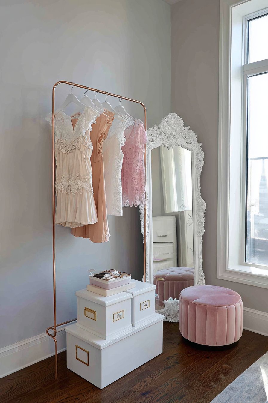 Sophisticated Dressing Area