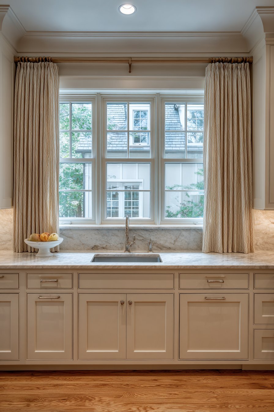 Transitional Versatility with Linen Blend Curtains