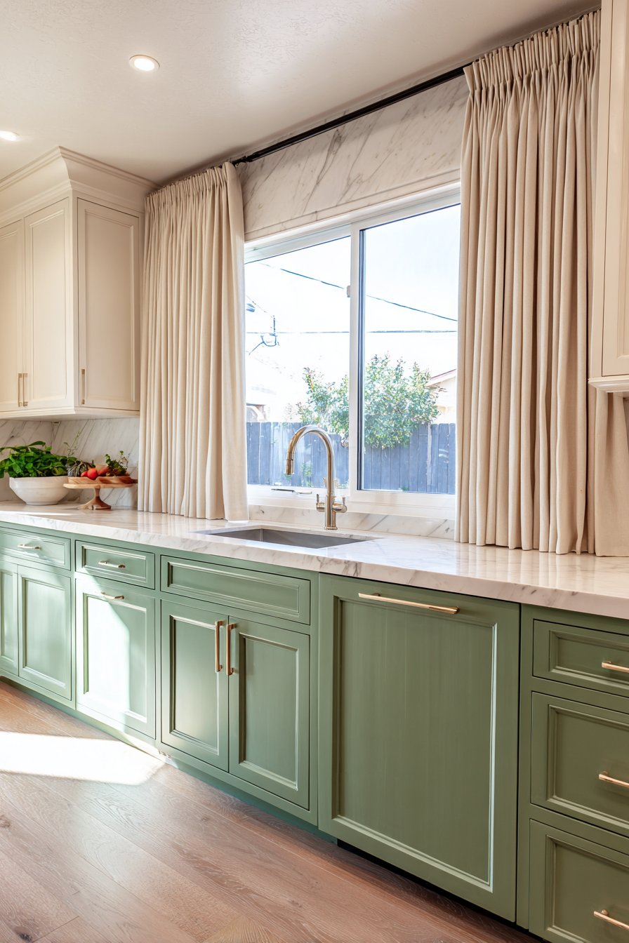 Transitional Versatility with Linen Blend Curtains