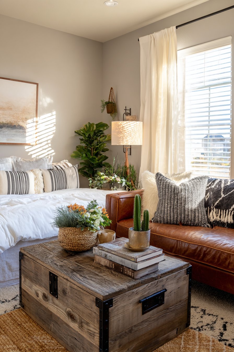 Cozy Western Reading Retreat Corner