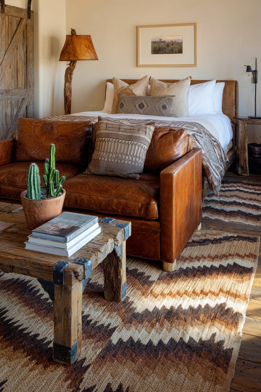 Cozy Western Reading Retreat Corner